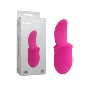 pink Tongue Licking Vibrator - Fluttering Clit Stimulator