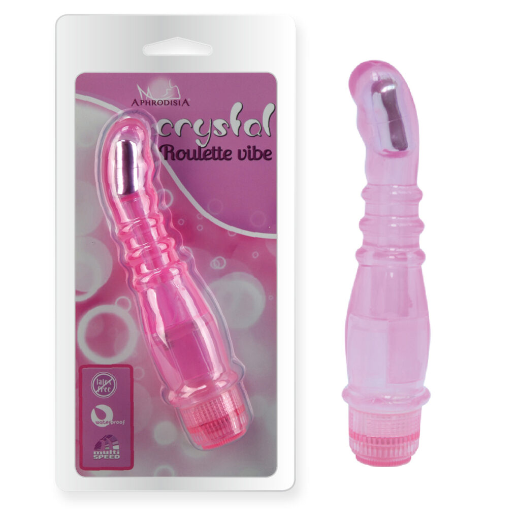 Vibrator for Women Pink classic vibrator, a simple battery-powered toy for women